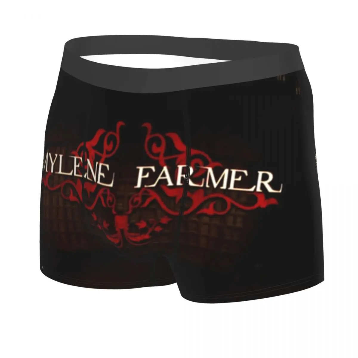 Custom Mylene Farmer Boxer Shorts For Men 3D Printed Male Underwear Panties Briefs Breathbale Underpants