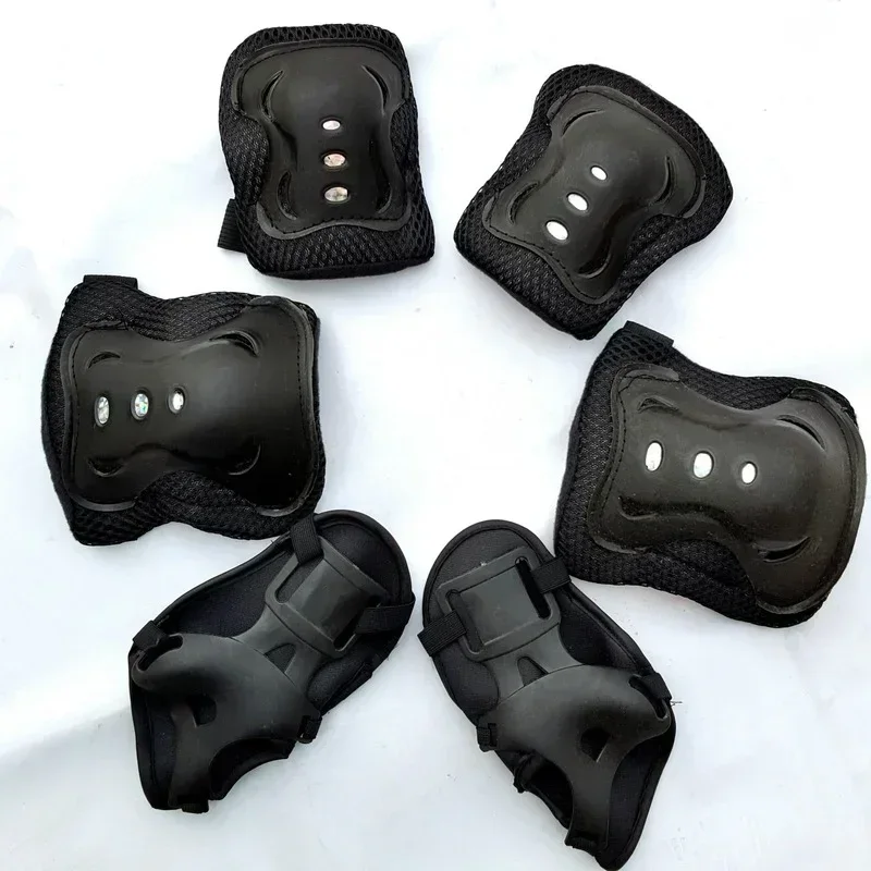 6pcs/set Kids Boy Girl Safety Helmet Knee Elbow Pad Sets Children Cycling Skate Bicycle Helmet Protection Safety Guard