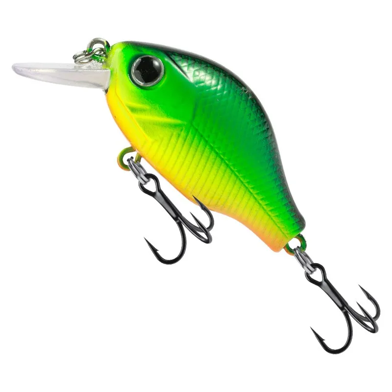 5,8 cm 7,5g señuelo Crankbait señuelo de pesca flotante Lucio pesca de carpa cebo duro Artificial Wobbler aparejos de pesca Crankbait - imagen 3