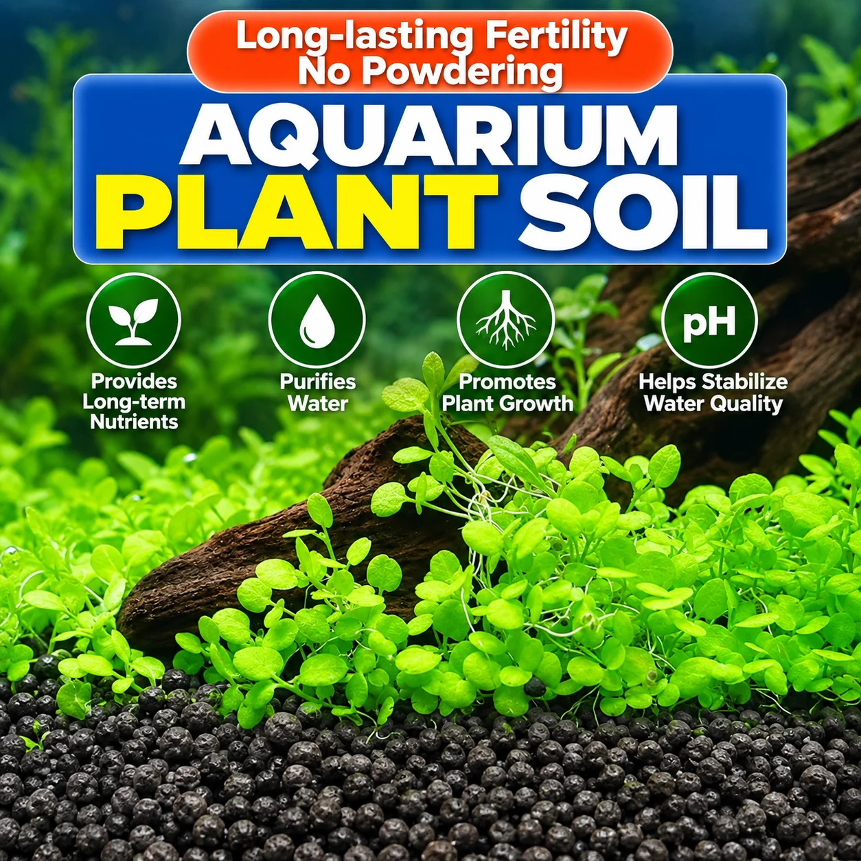 Aquarium-Pflanzenerde Substrat – Planted Aquarium With Sand Bewertung und Preis