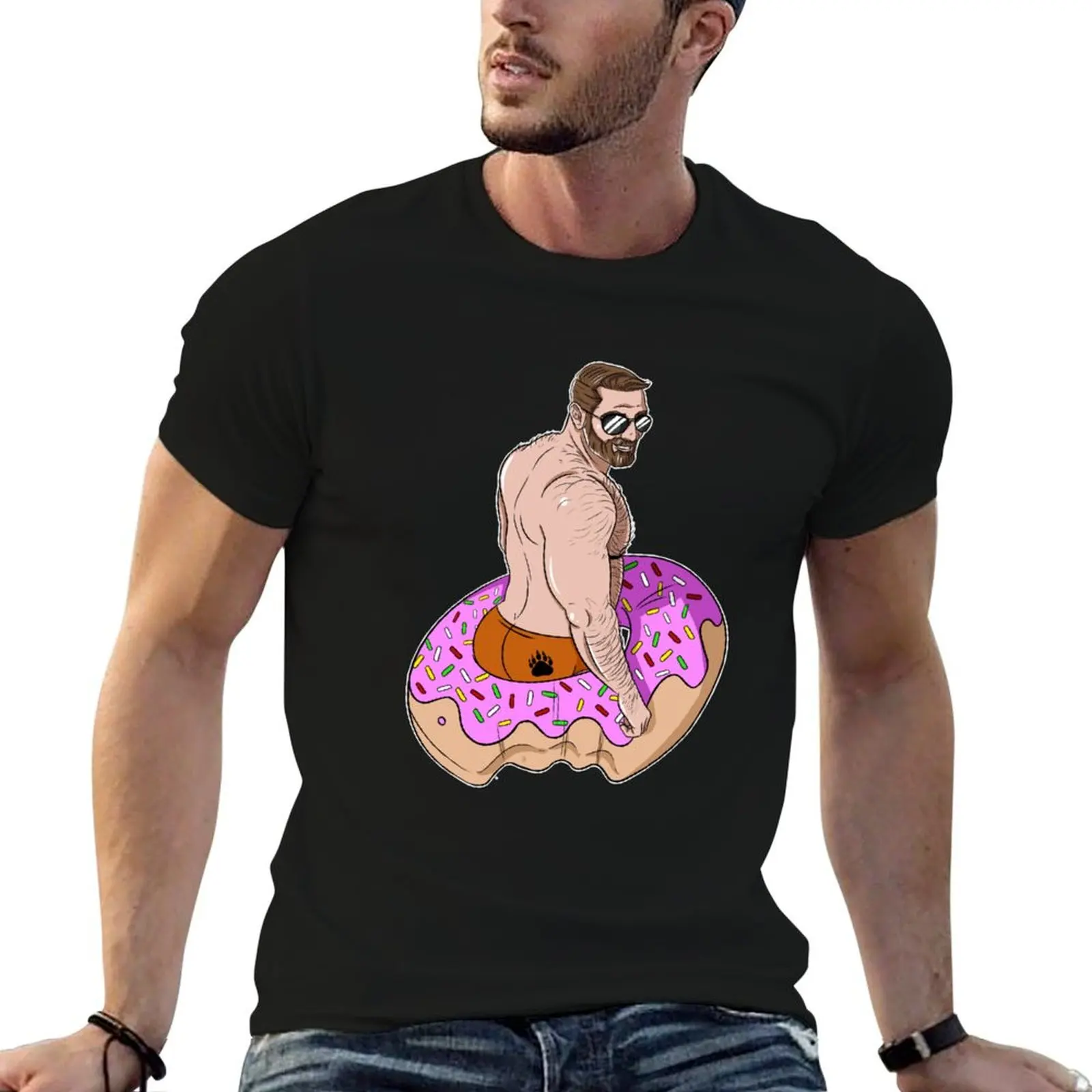 Donut Tube V2 T-Shirt aesthetic clothes vintage custom shirt quick drying sweat shirts, men