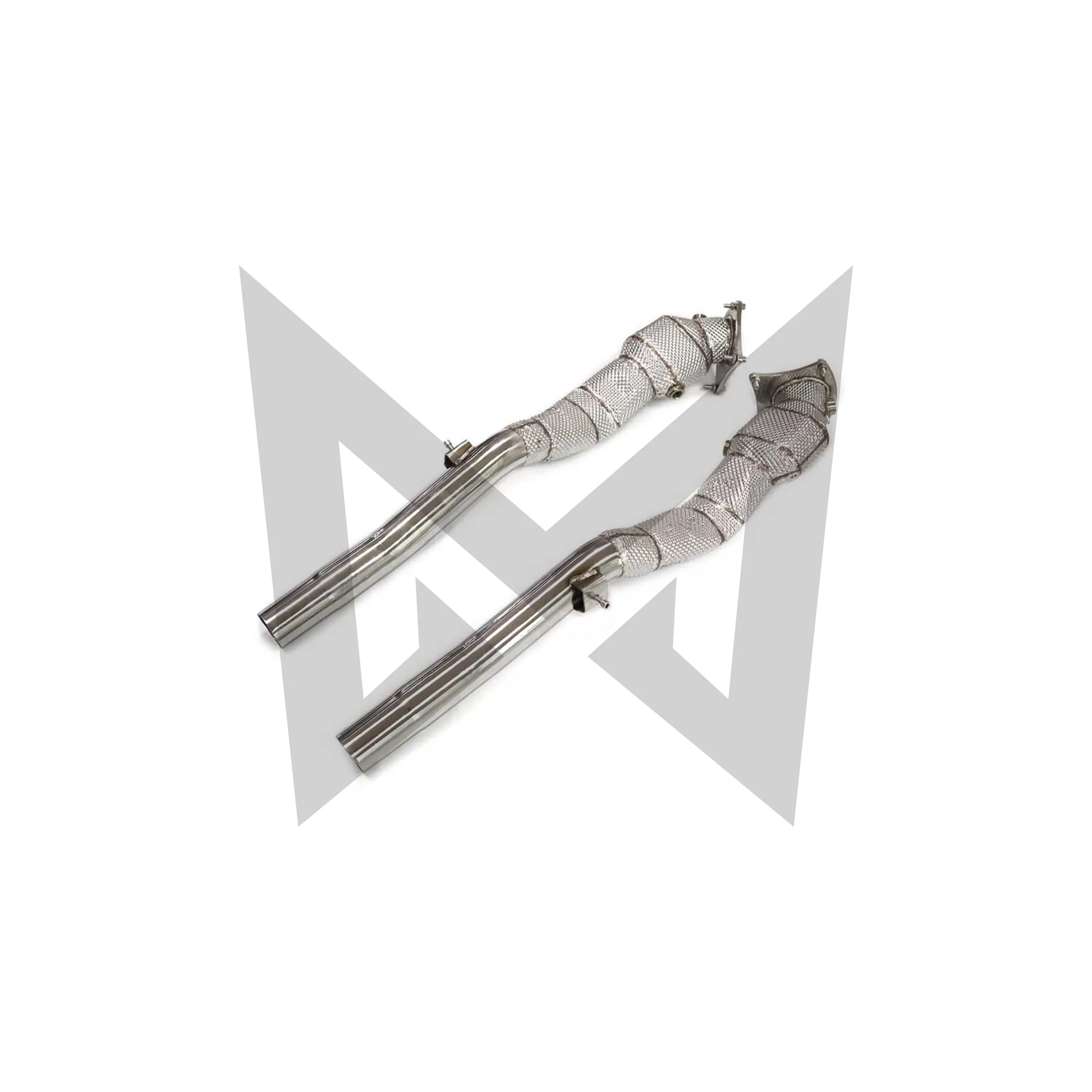 Suitable for Maserati coupe 4.2L Stainless steel Downpipe Performance Exhaust fitting With Heat Shiled