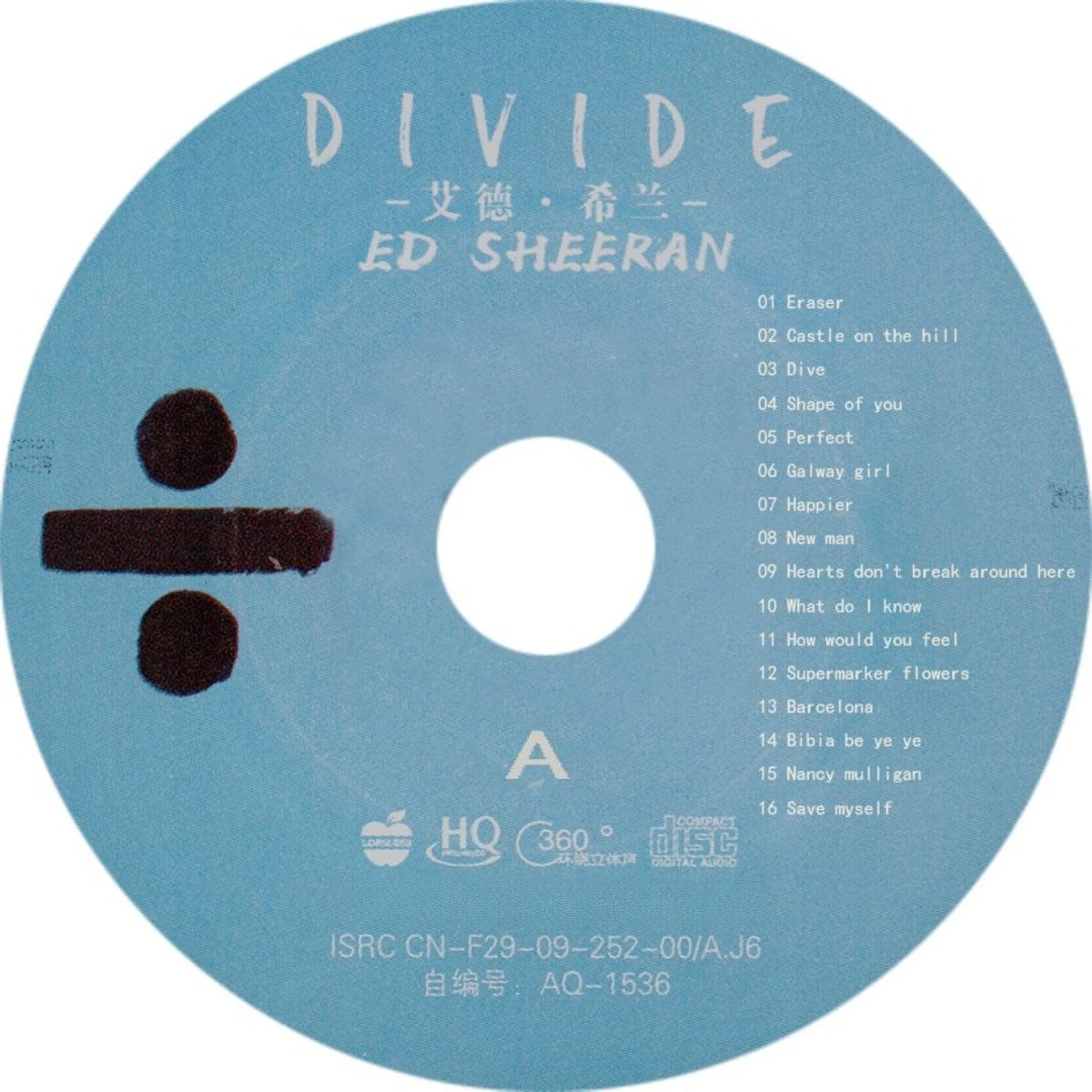 

Ed Sheeran Divide - Iconic British Folk Pop Singer-Songwriter Feat Photograph Masterpiece Lossless HQ Audiophile 3CD Only