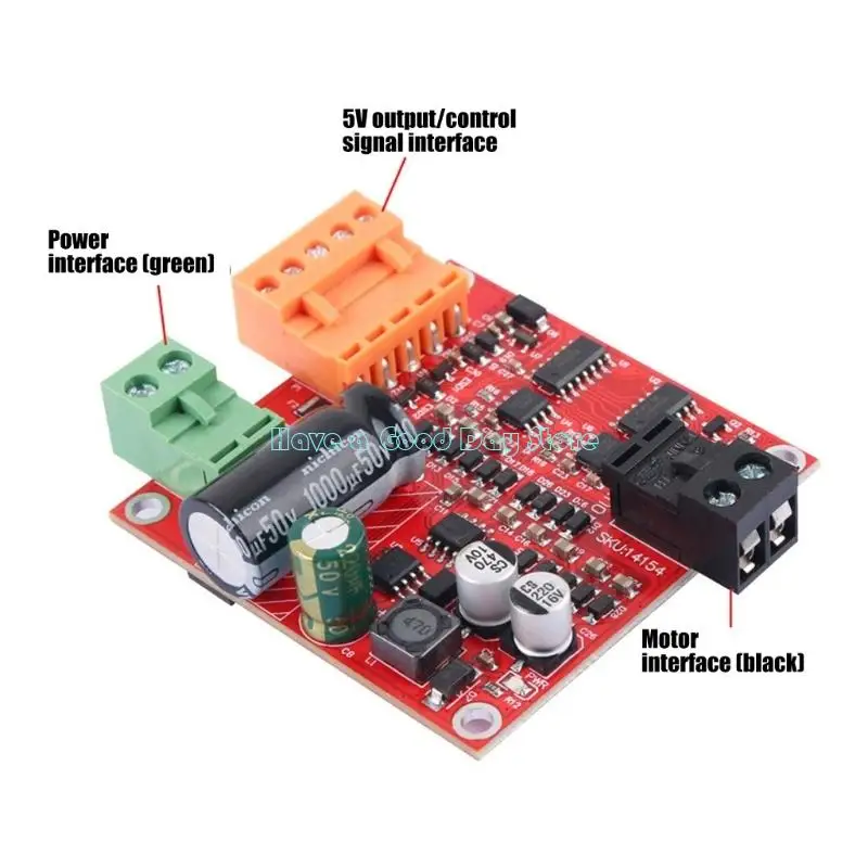 462D PWM Speed Regulator 12V 24V 36V 15A Highly Power Direct Current Motor Driver Board For Industrial Automation And Electric
