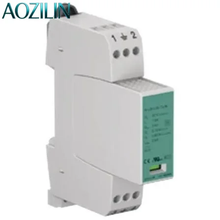 AOZILIN M-LB-2.30.T3.D Industrial Surge Suppressor DIN35 Rail Mount Surge Arrester 24V AC Supply Line Surge Protection Device