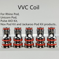 5pcs VVC COIL 1.2 0.15 0.3 0.6 0.9ohm Mesh For Vandy Vape Nox Jackaroo Mini / 18650 Pod Pulse AIO AIO.5 Kit