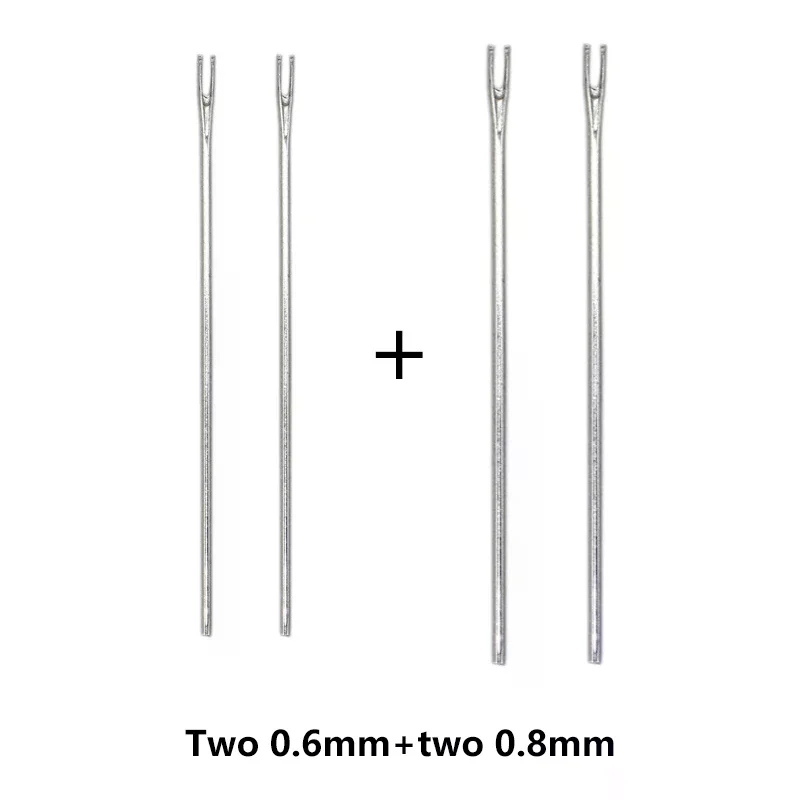 Fabrication de perruques et accessoires de réparation de cheveux de poupée-aiguilles de reracinement de 0.6mm 0.8mm, outils d'enracinement de cheveux de tête de poupée Reborn