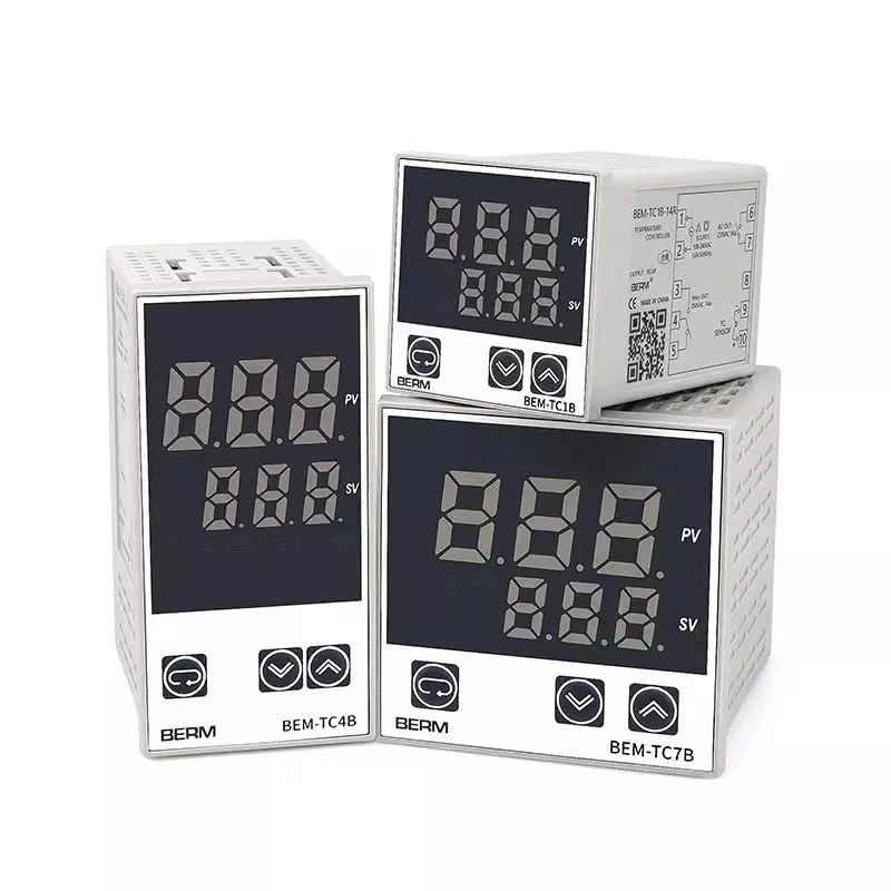 

Intelligent Thermostat TC1B-14R 14V 4B 7B Thermostat Solid State Relay Output PID Controller