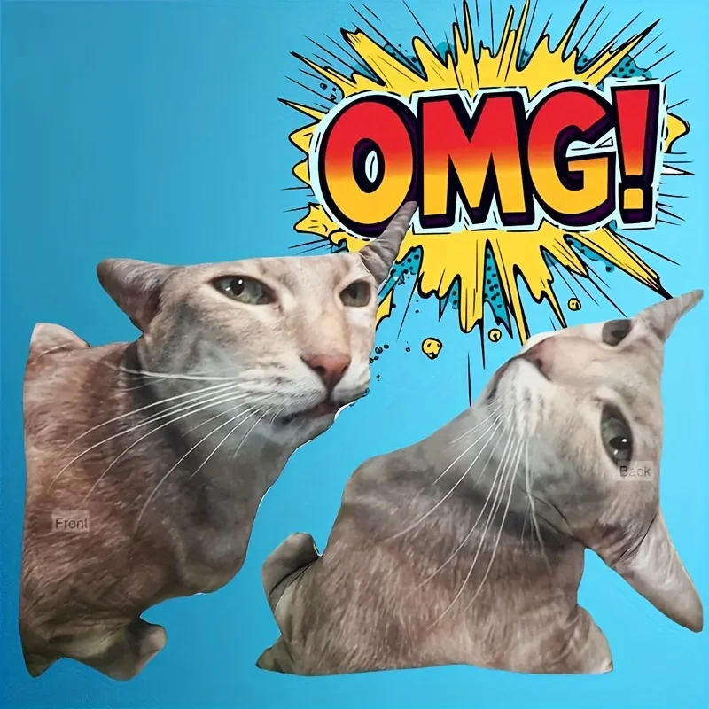 [Image Customization] Customized funny cat pillows, dog seat cushions, customized birthday gifts, personalized photos, pillows,