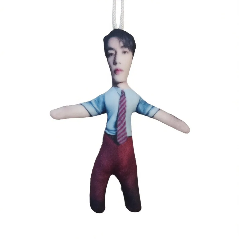 12cm Zhang Linghe Cute Abstract Mouse Dry with Wire Skeleton Doll Flexible Plush Toy Keychain Bag Pendant Decor Fun Fans Gift