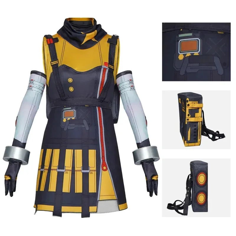 Didi 2025 2025 hhhSoldier 11 أزياء تنكرية للنساء والفتيات ملابس أنيمي لعبة Zenless منطقة صفر الجندي 11 Halloween Cos Co