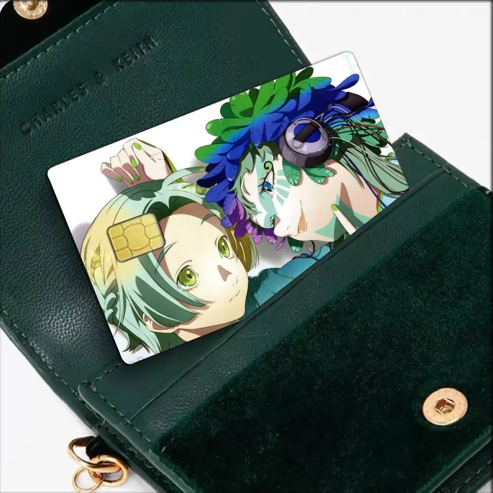 GNOSIA Anime G-Game Waterproof Film Skin Cover Credit Card Stickers Debit Front Bank Bus Pass