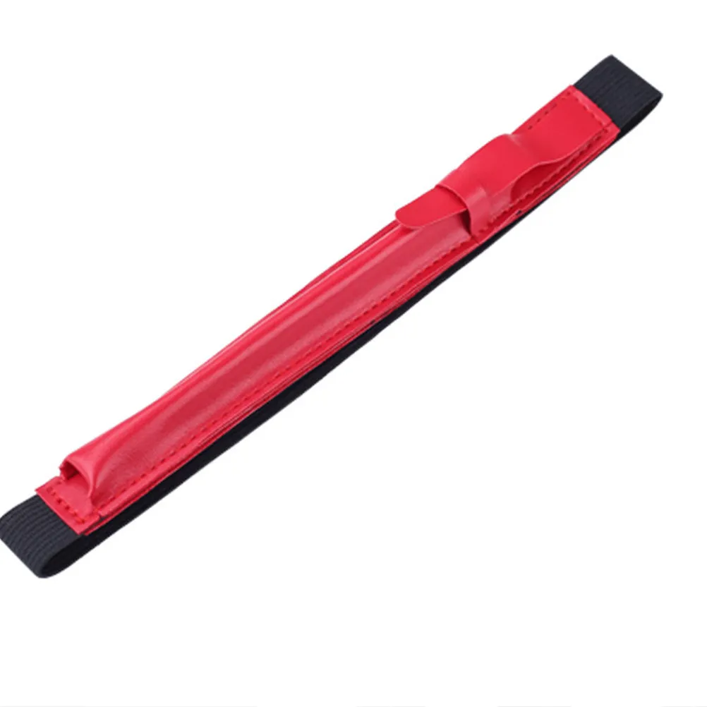 Touch Pen Protective Sleeve Portable Stylus Pen Cover Scratch Resistant Protective Lockable Holder Pouch Bag Red
