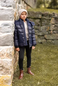 AP 2025 winter coat for kids outwear warm white duck down jacket 2