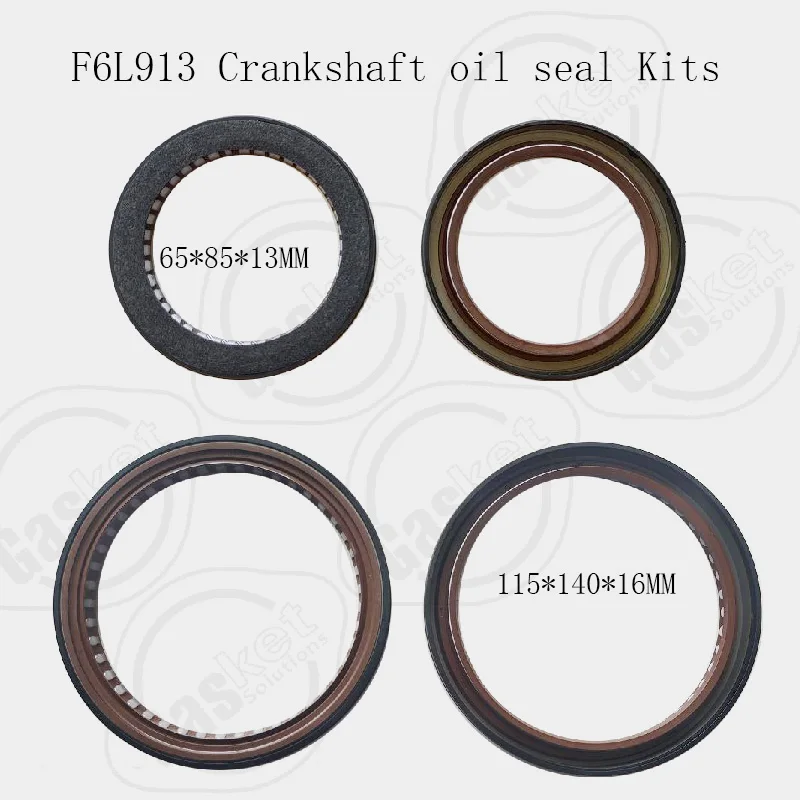 

BF3M1011 TCD3.6 L4 DEUTZ3.6L BF2M1011 F2L1012 F6L912 F6L913 D5D Fits for Deutz Engine Crankshaft Front & Rear Oil Seal