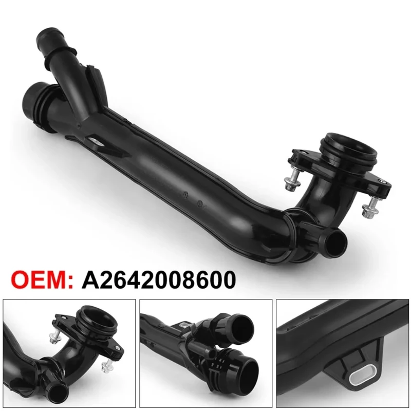 

Car Thermostat Coolant Pipe Radiator Hoses Suitable for C200 C257 C260 C300 CLS350 CLS260 M264 S320 E260 E350 2642008600