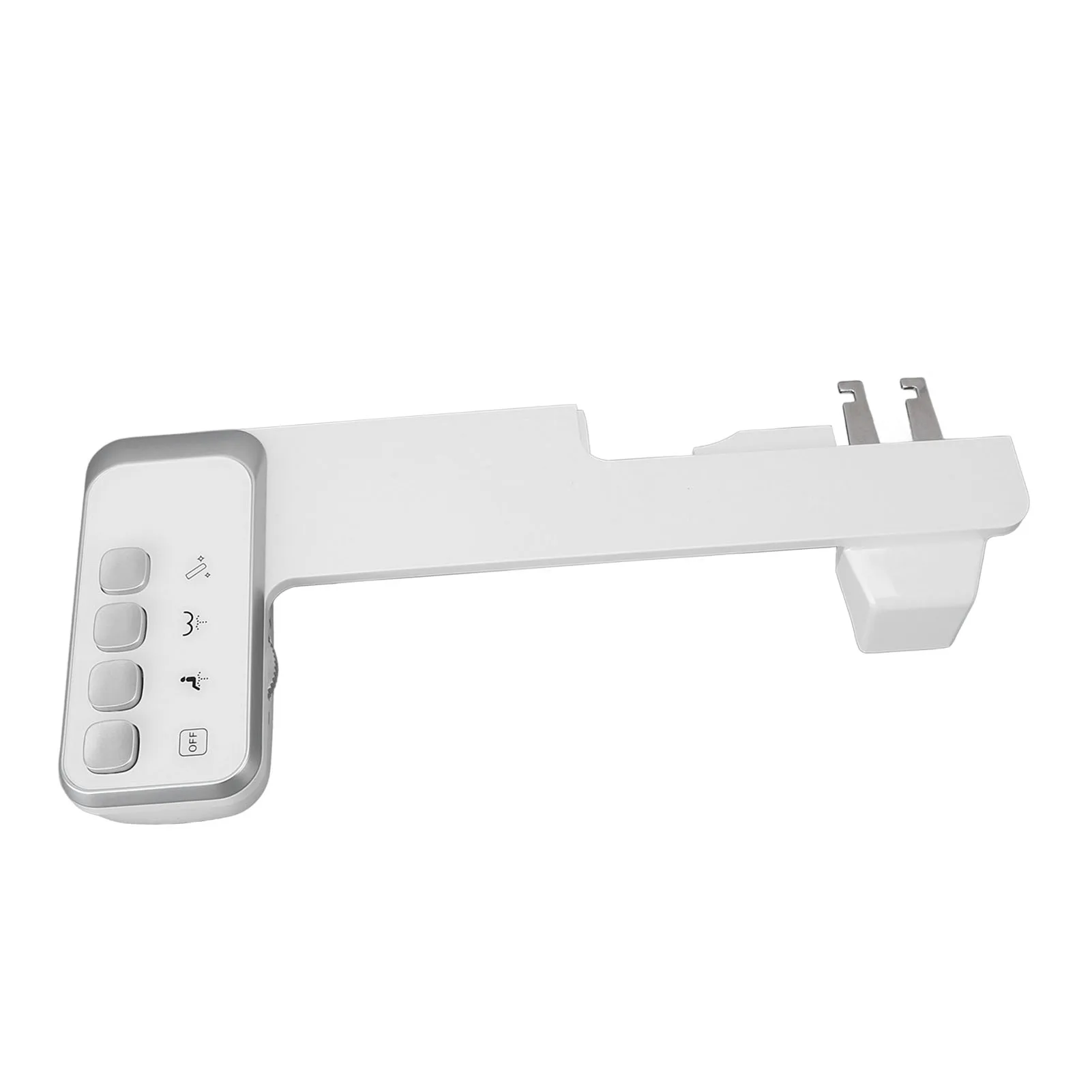 مرفق بيديت قابل للتعديل لضغط الماء بفوهة مزدوجة رفيعة للغاية ومفتاح واحد سريع التفكيك ومرفق مقعد المرحاض #5