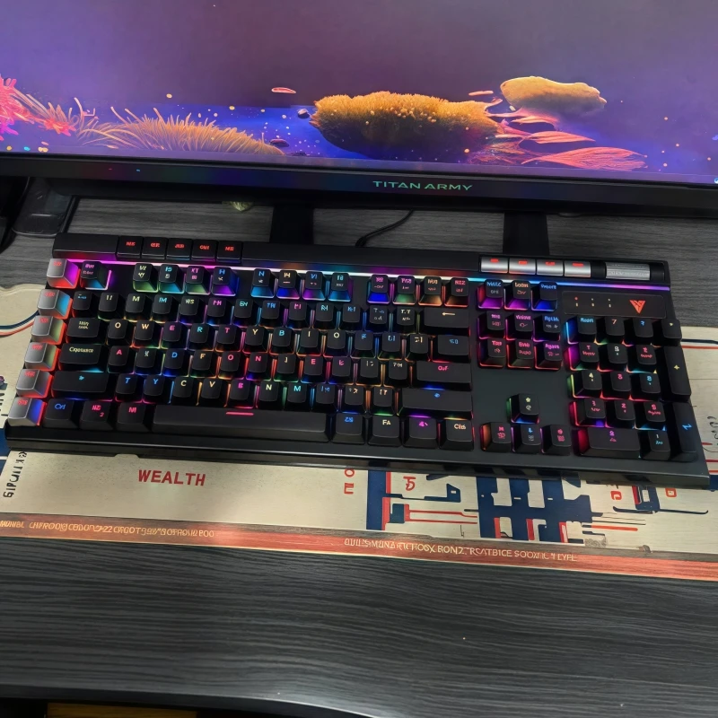 Inventory processing void battleship ex mechanical keyboard KM780 KM570 cherry silver red tea axis e-sports gaming keyboard