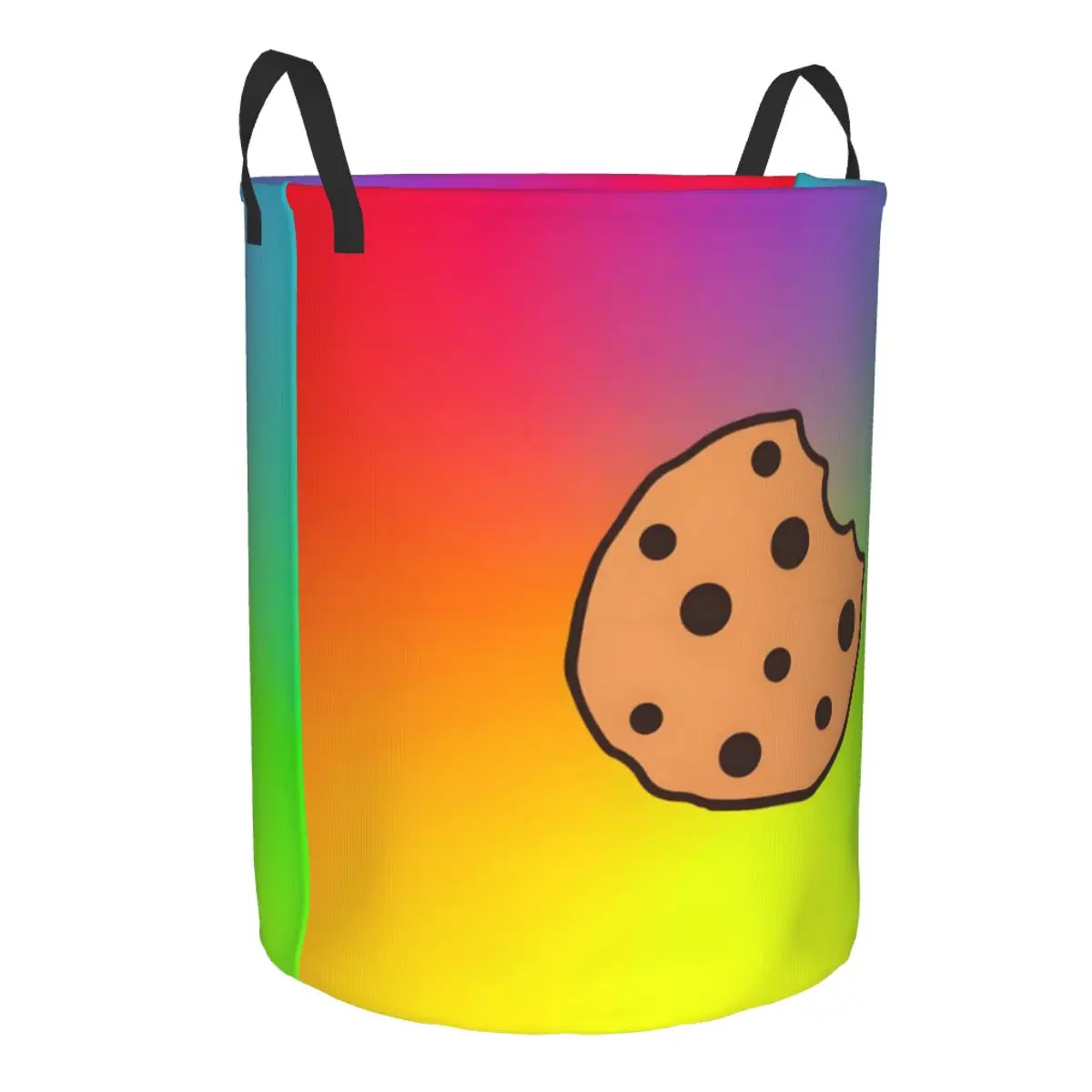 Custom Funny Cookie Lover Baking Cookies Baker Candy Gift Laundry Hamper Large Storage Basket Monster Kids Nursery Toy Organizer