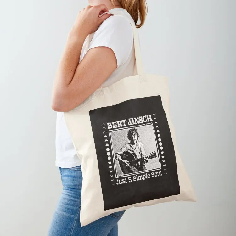 Bert Jansch Tote Bag Candy bags canvas shopping bag tote bag screen