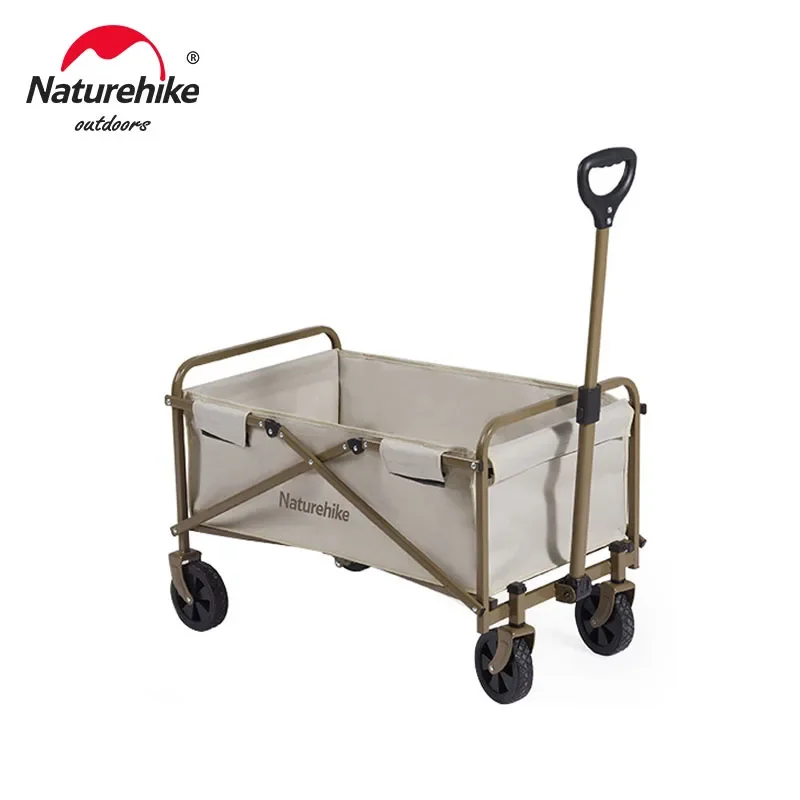 Naturehike Outdoor Trolley Portable Garden Cart Foldable Camping Cart Large Capacity 72L Parcel Cart Portable Barbecue Cart