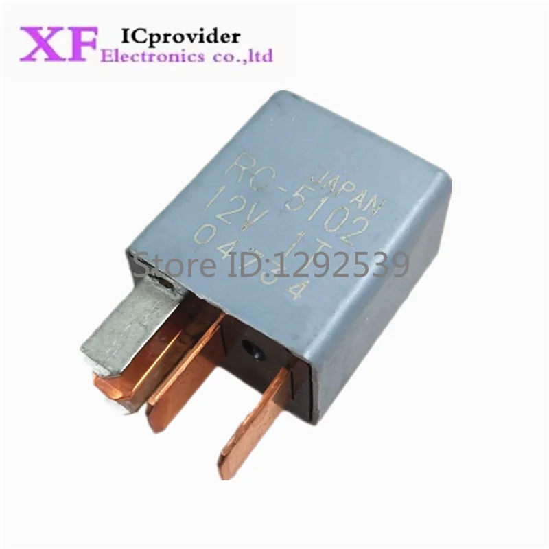 For MITSUBA car relay RC-5102, one open and one closed, 5-pin 12V