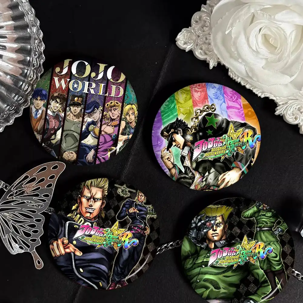 JOJO B-bizarre A-adventure Anime Series Pins Funny Badge Interesting Cartoon Animals Brooches Backpack Clothes Gift Accessory