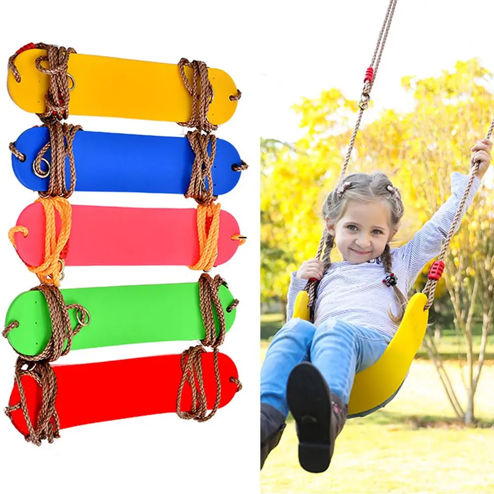 Hot Sale U-shaped EVA Soft Board Swing Chair Boy Girl Hanging Basket Swing Toys Baby Swing Set Patio Garden Outdoor Kids Toy