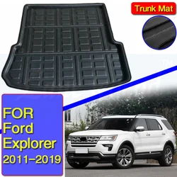 Rear Cargo Liner Boot Mat Trunk Tray For Ford Explorer 2011 2012 2013 2014 2015 2016 2017 2018 2019 Floor Carpet Waterproof