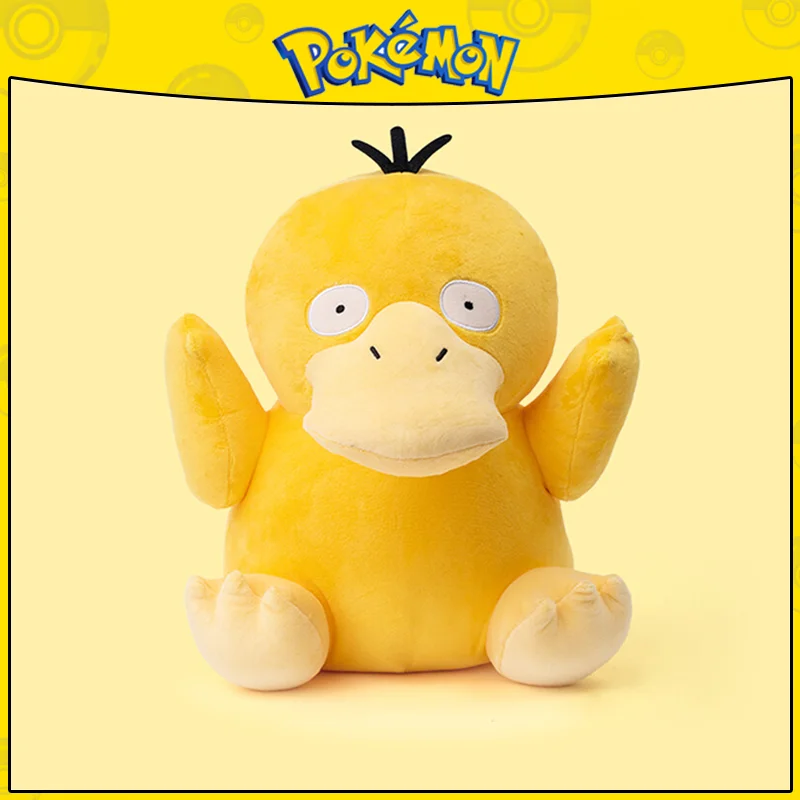 Pokemon Kawaii Psyduck Stuffed Toys Cartoon&Cute Plush Dolls Throw Pillow Birthday Gift  For Kids Friends Boys Home Decoration