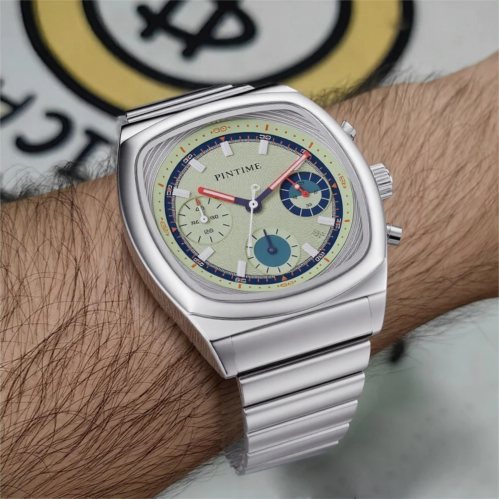 

Персонализированные стальные многофункциональные кварцевые часы с шестью стрелками для мужчин, с уникальным дизайном лезвия, высококачественные, креативные, уникальные мужские часы AAA