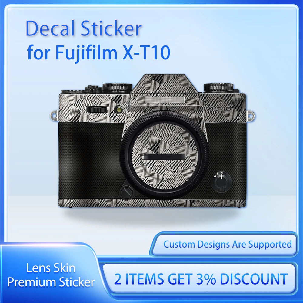 

For Fujifilm Fuji X-T10 Camera Skin Decal XT10 Decal Skin X T10 Protective Film Cover Film Skin Wrap Covered