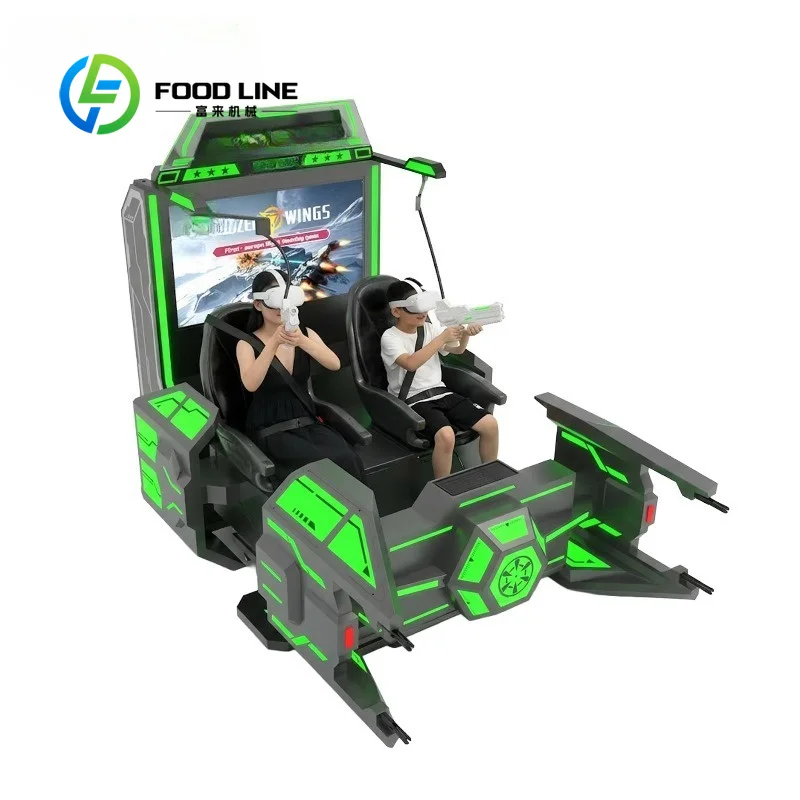 Customize 2-Player VR Motion Simulator Immersive High Quality VR Gaming Console for Arcade Entertainment Center