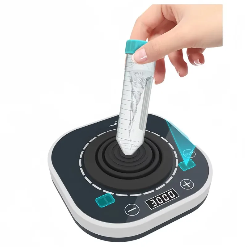Digital Display Vortex Oscillator Laboratory Oscillation Mixer Suitable for Tattoo Pigment Nail Polish Liquid Ink Mixer VM-400