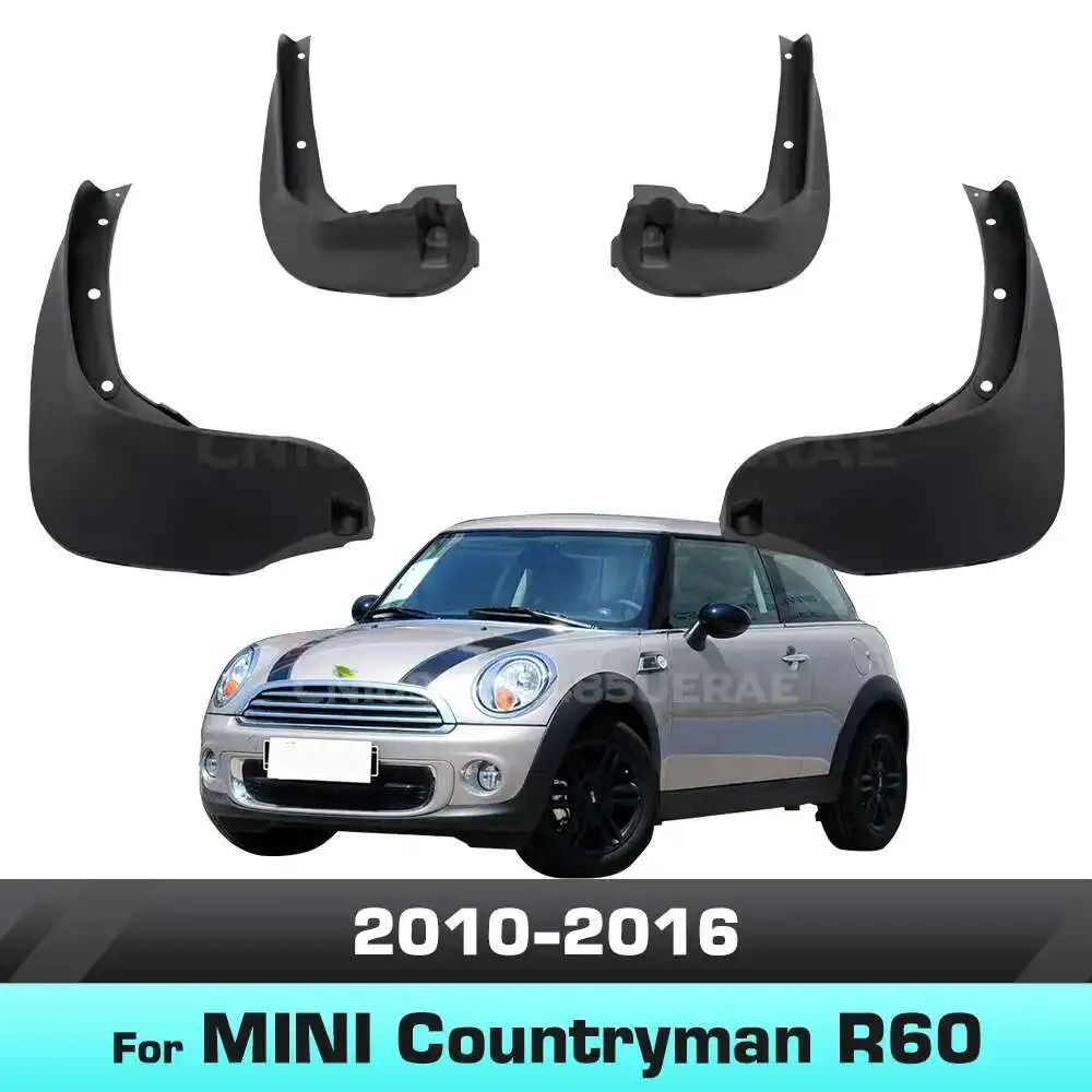 

For MINI Countryman R60 2010 2011 2012 2013 2014 2015 2016 Fender Mudflaps Splash Guards Mudguards Mud Flaps car Accessories