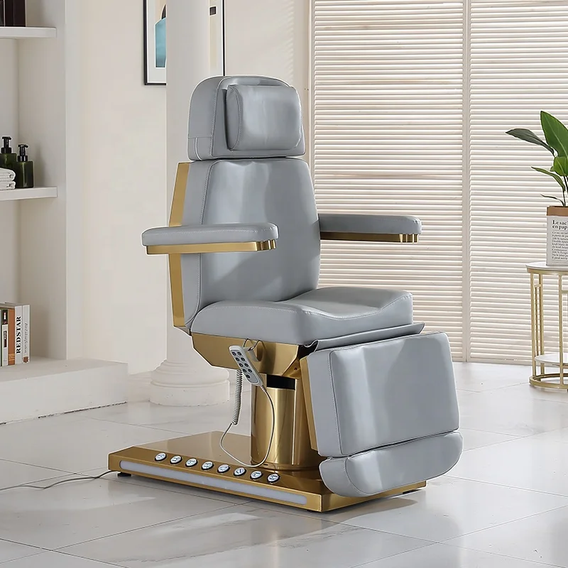Luxury  Electric Waxing Treatment Extension Guangdong Hydro Massage Table Cosmetic Beauty Salon Beauty Bed