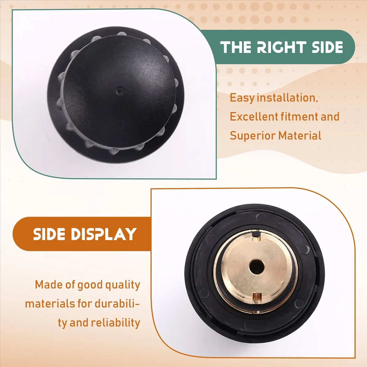 New Easy Installation Safety Valve Cap Sealing Clasp Cap with Safety Assurance for Steam Cleaner 4 590105 0