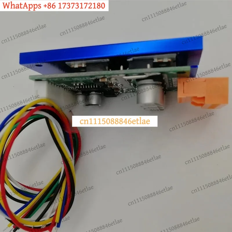 JYQD V7.3E2 DC12V-36V 500W High Power Brushless Motor PWM Controller Driver Board with Heatsink Connector Wires