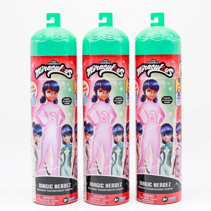 

Playmates Miraculous Божья коровка слепая коробка Magic Heroez серии Marinette трансформация сюрприз аниме коллекция кукол игрушка подарок ребенку