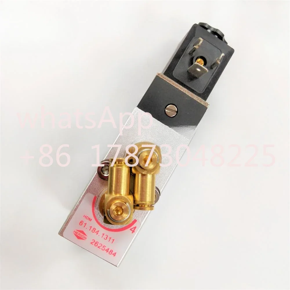 61.184.1311 Solenoid  Valve  for SM102 SM74 CD102 Offset Printing Machinery Spare Parts