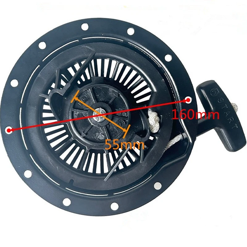 MZ200 Assembly for 6.5HP Engine - Pull Grip Rope Cover for Cover Rewind Pawl Assembly-A26I