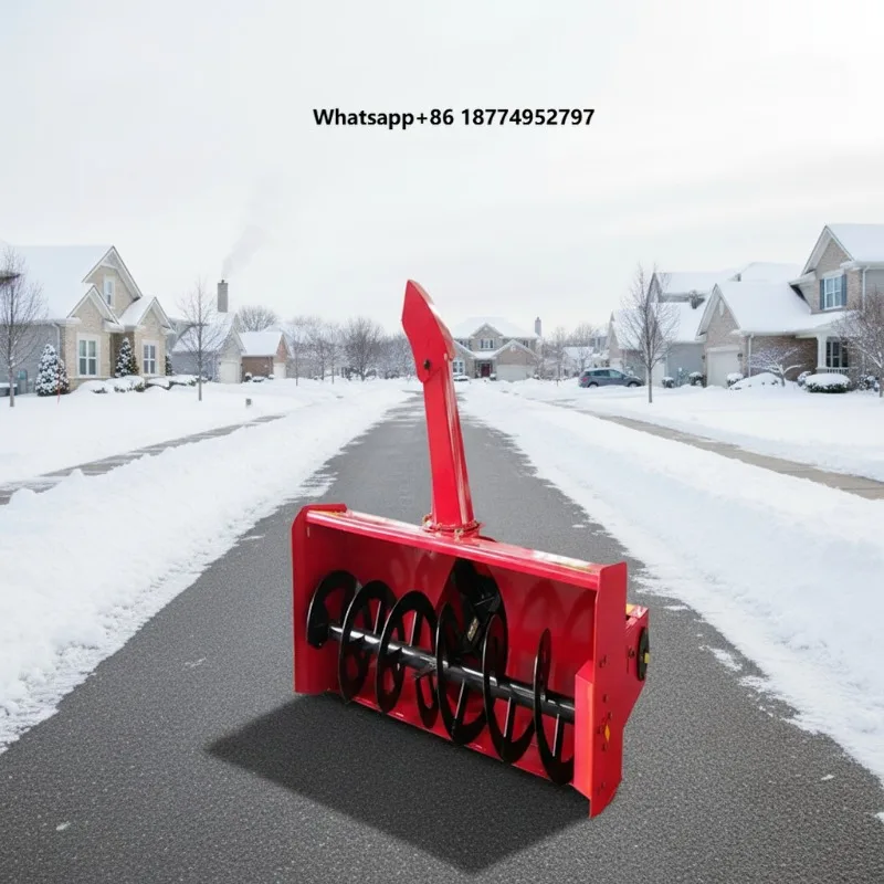 Snow Plow Snow Blower Tractor & Skid Steer Attachments 3 Point Hitch 30-50HP 1400mm Working Width SB140