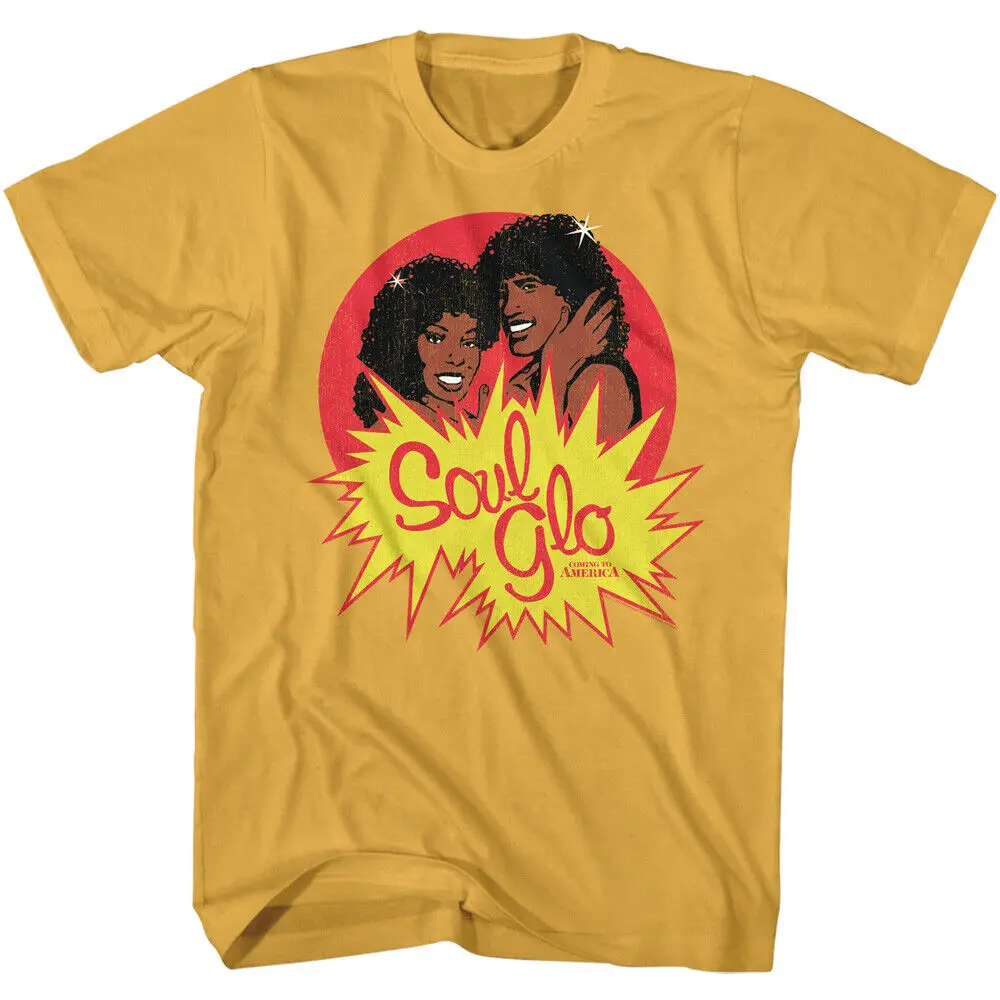 Coming To America Movie Soul Glo Jheri Curl Gel Pow Logo Men's T Shirt