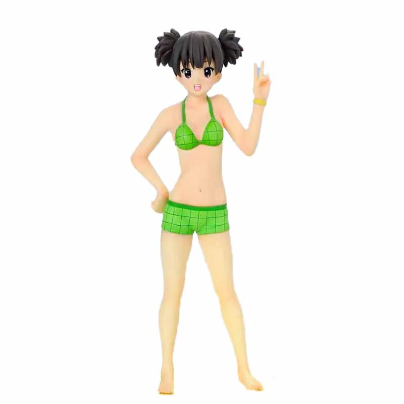 Original Genuine WAVE BEACH QUEENS Suzuki Jun K-ON 1/10 16cm Products of Toy Models of Surrounding Figures and Beauties