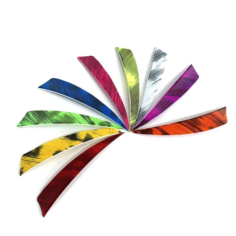 

Стрельба из лука с пером индейки, 4 дюйма, правое крыло, стрела, оперение, натуральное перо, лопасти для стрел, щит, аксессуары для охоты и стрельбы