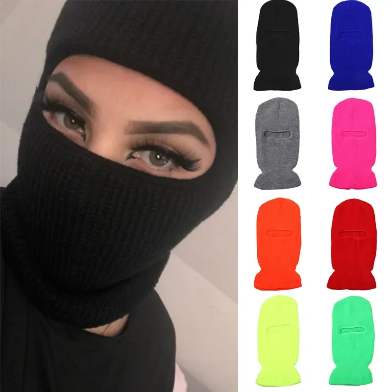 Unisex Winter Balaclava Hat Mask Beanie Cycling Tactical Face Shield Mascara Ski Bonnet Cagoule Visage Full Bicycle Cap