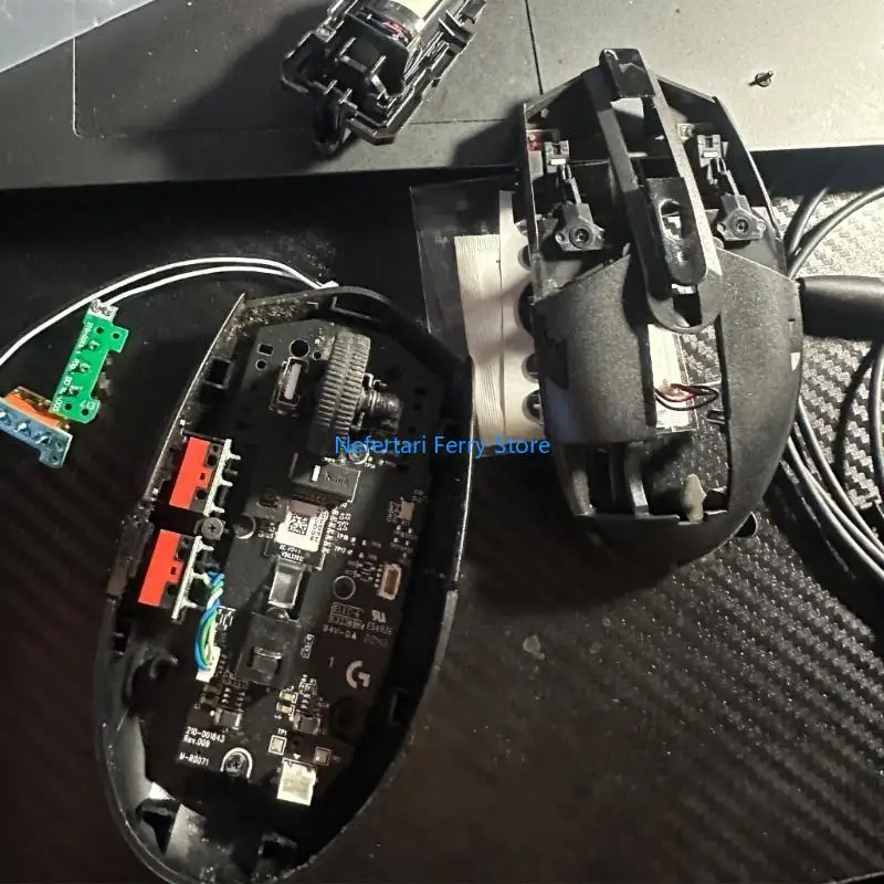 

A9BD Mouse Board With Side And Main Buttons Circuit Board Mainboard Welded For G304/G305 Mouse Repair
