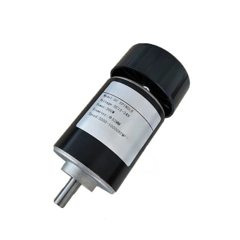 For 24V 200w 10000 Rpm DIY Small Air-cooled PCB Spindle Motor, Punching Hand Drill, Engraving Machine Accessories
