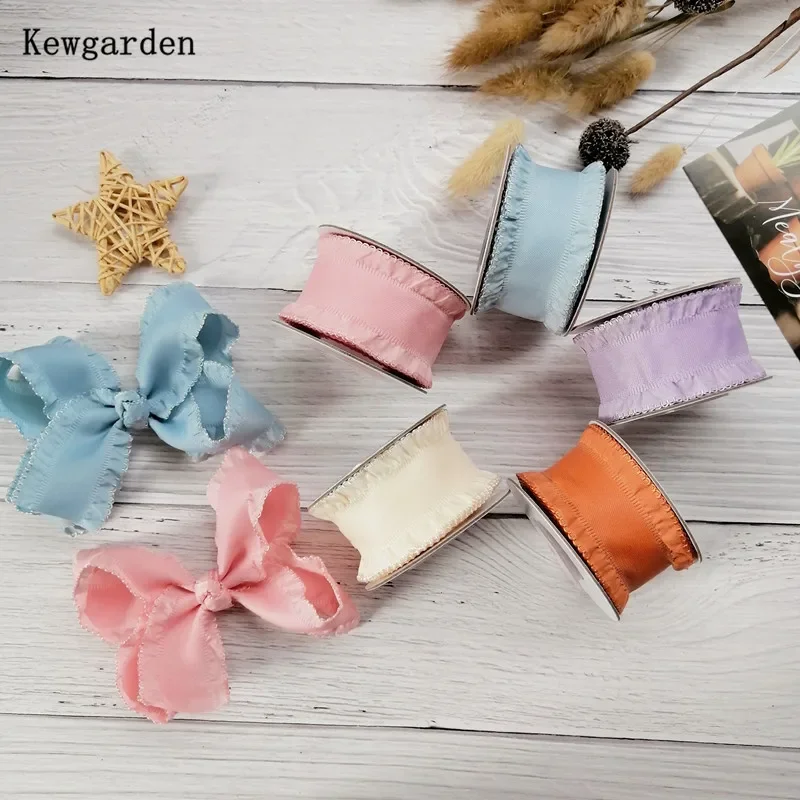 Kewgarden Wavy edge Ruffle Ribbon 1\