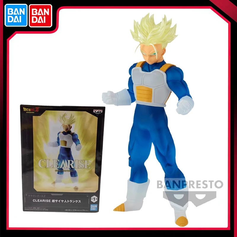 

Bandai Original Banpresto Anime Dragon Ball Z CLEARISE Trunks PVC Action Figure Collectible Model Toys Ornament Birthday Gift